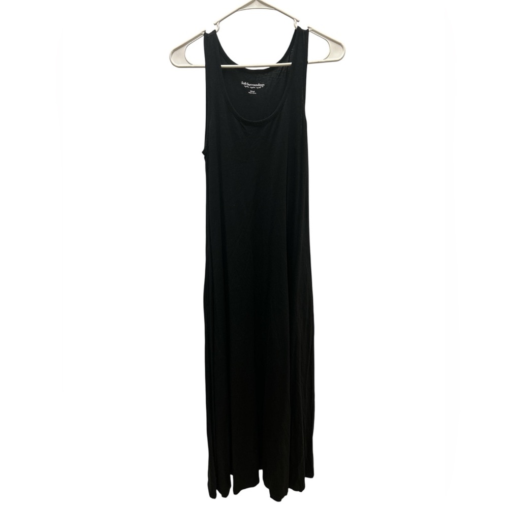 Soft Surroundings Black Maxi Dress